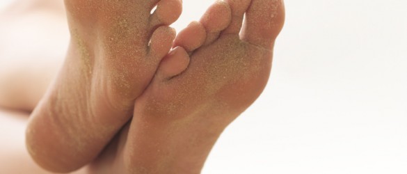Bare Feet on Sand